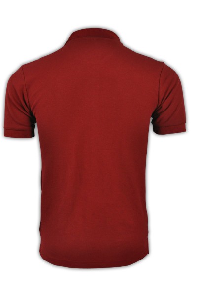 SKP031 wine red 032 short sleeve men's Polo shirt 1AC03 activity solid color polo shirt sports breathable polo shirt polo shirt Hong Kong company T-shirt price front view